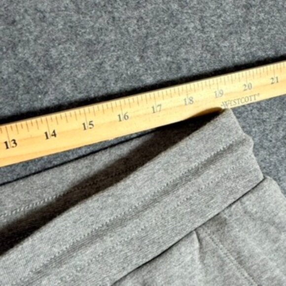 J Crew Mens Summit 11 oz Soft Knit Fleece Sweat Pant Straight Leg Sz XL Grey NWT - Picture 9 of 13